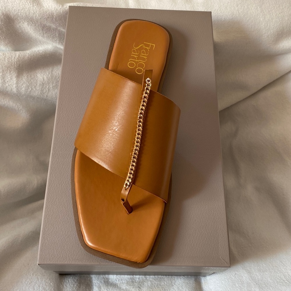 COPY - NWB franco Sarto Sandals size 9.5 color light brown,.